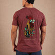 Load image into Gallery viewer, "I'm a Lover not a Fighter" Heather Short Sleeve T-Shirt
