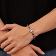 Load image into Gallery viewer, Hematite Cross Bracelet
