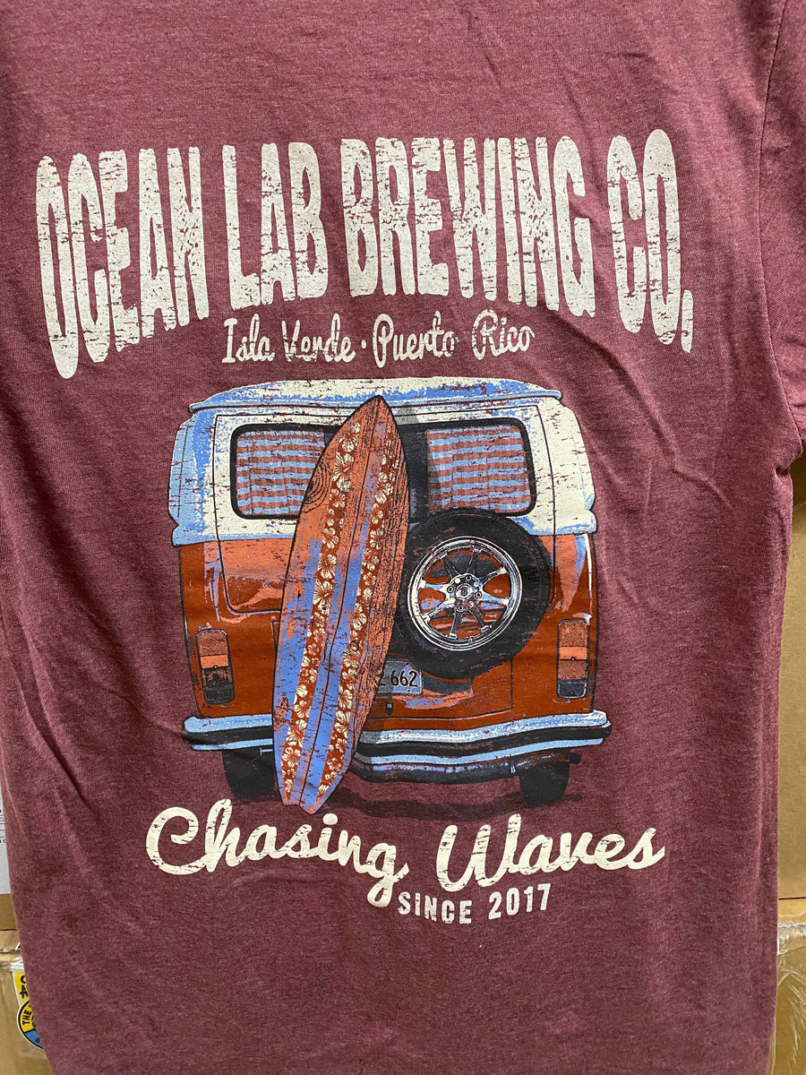 Chasing Waves Tri-Blend Long Sleeve T-Shirt