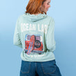 Load image into Gallery viewer, Chasing Waves Hooded Rashguard
