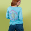 Load image into Gallery viewer, Retro Turtle Long Sleeve Rashguard
