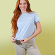 Load image into Gallery viewer, Tropical Surf Cropped Ladies Tee
