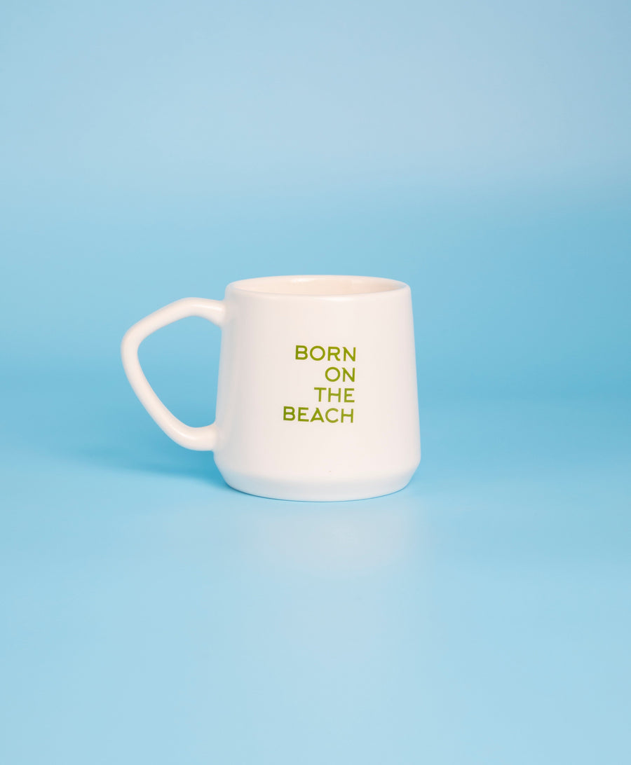 Ceramic Coffee Cup Closed Handle - 12oz