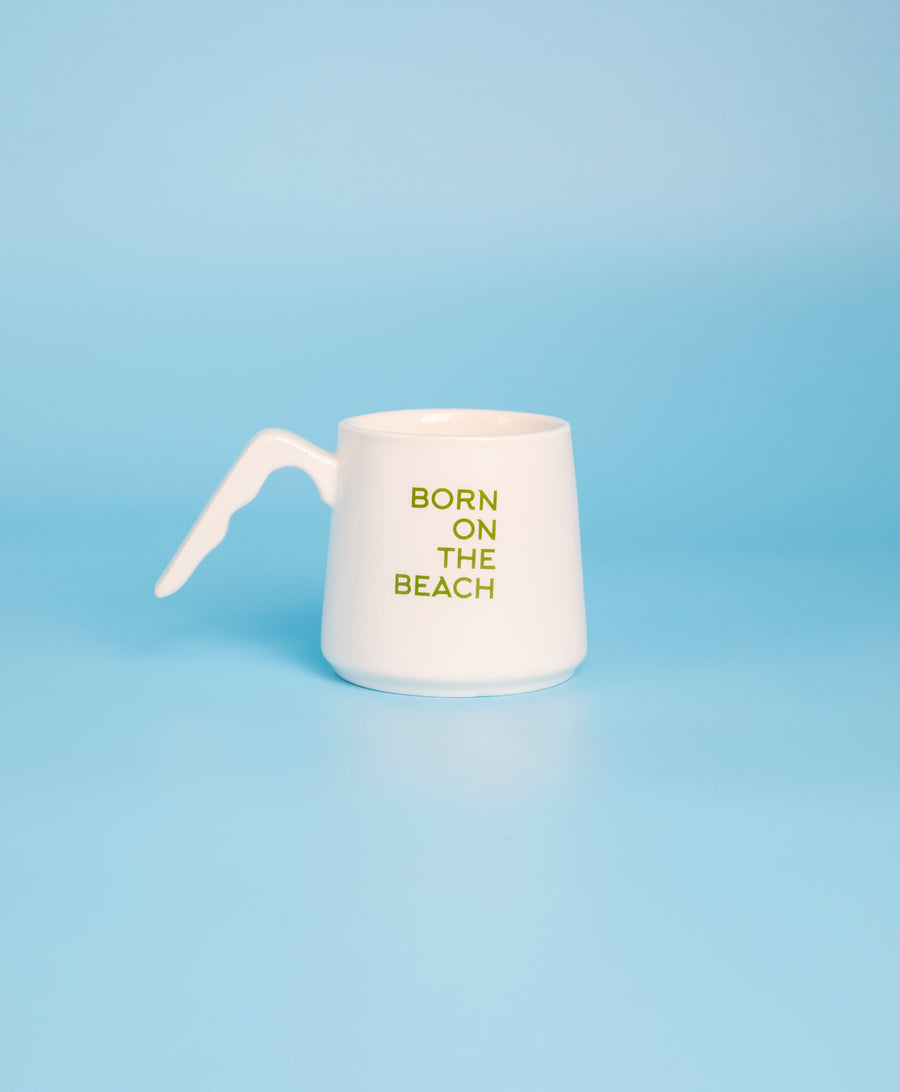 Ceramic Coffee Cup Open Handle - 8oz
