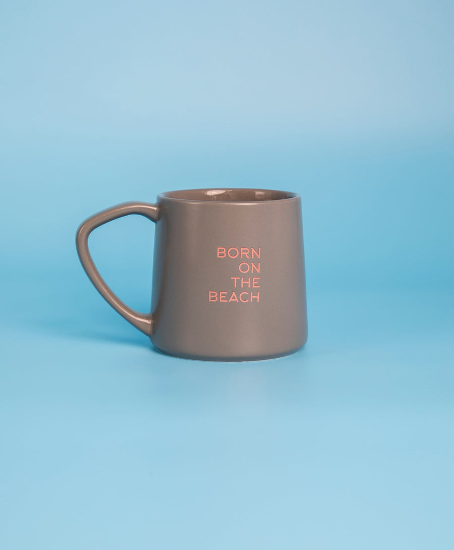 Ceramic Coffee Cup Closed Handle - 15oz