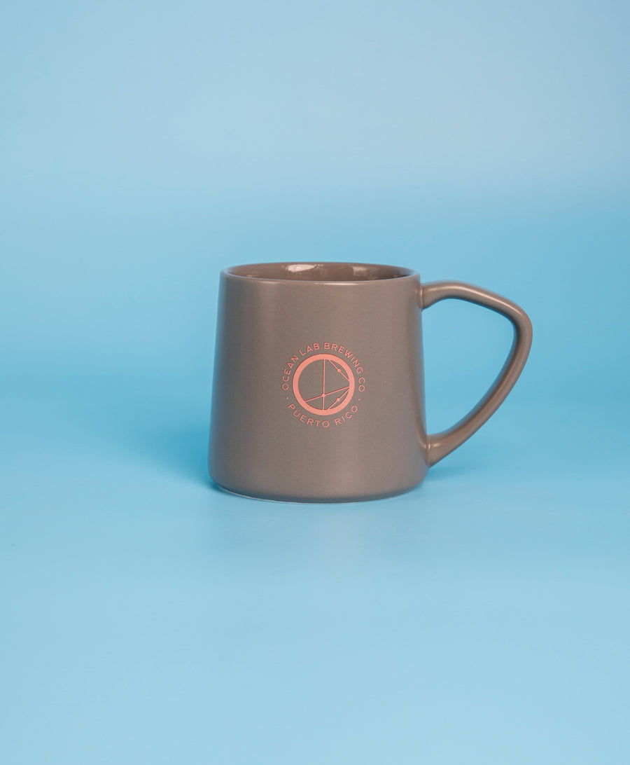 Ceramic Coffee Cup Closed Handle - 15oz