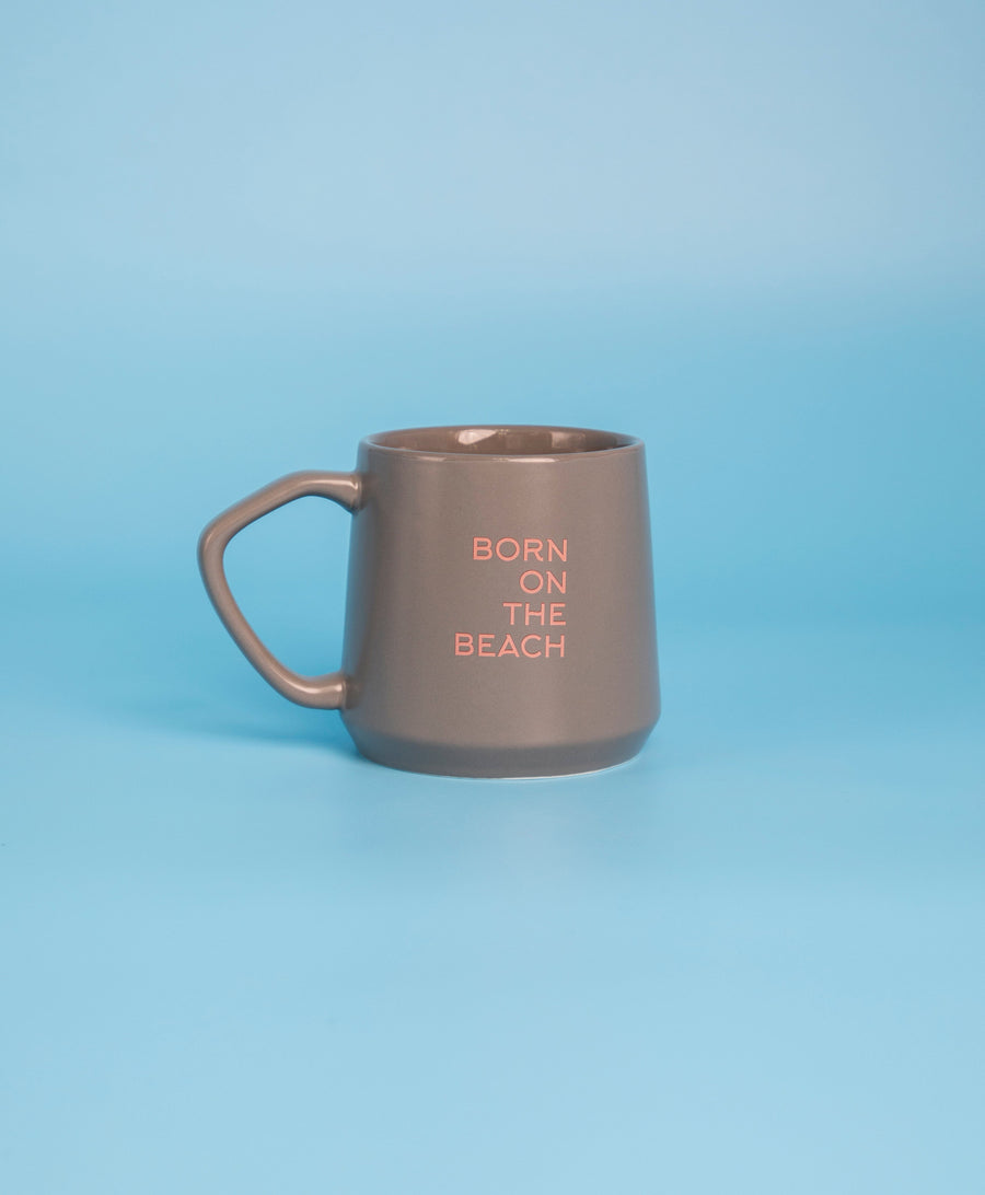 Ceramic Coffee Cup Closed Handle - 12oz