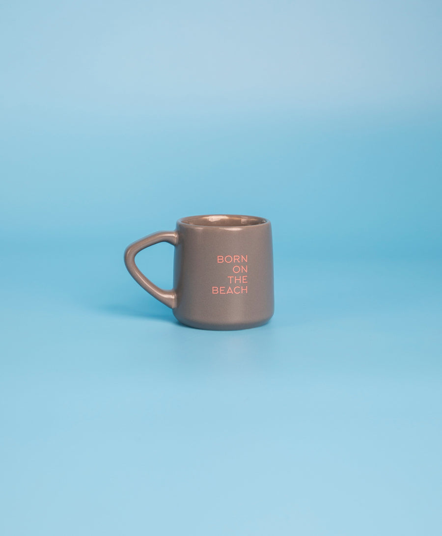 Ceramic Coffee Cup Closed Handle - Espresso