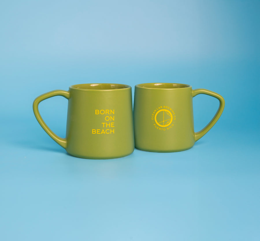 Ceramic Coffee Cup Closed Handle - 15oz