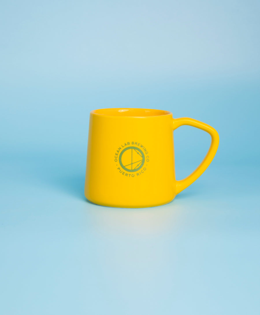 Ceramic Coffee Cup Closed Handle - 15oz