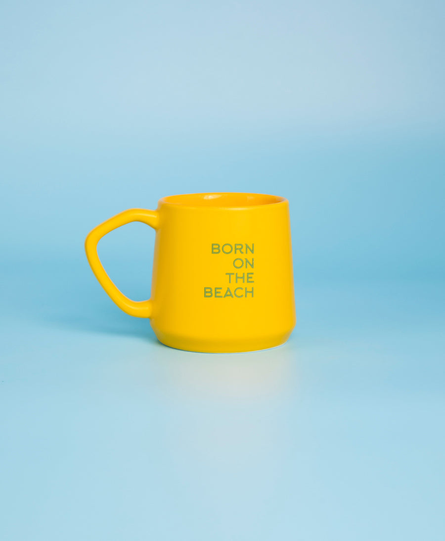 Ceramic Coffee Cup Closed Handle - 12oz