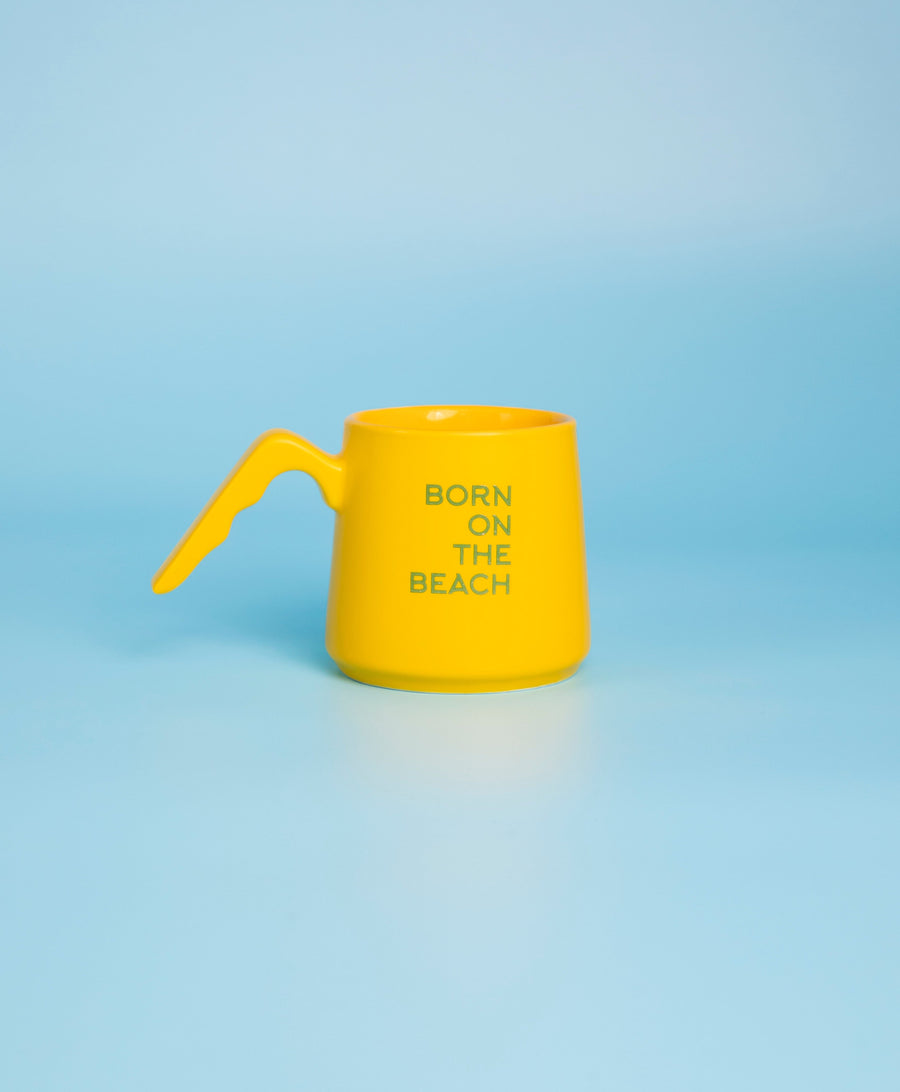 Ceramic Coffee Cup Open Handle - 8oz