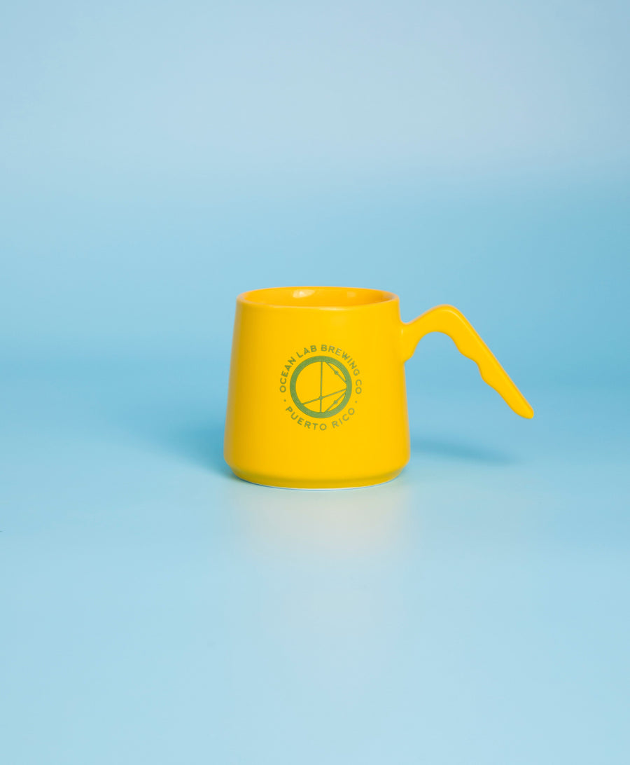 Ceramic Coffee Cup Open Handle - 8oz