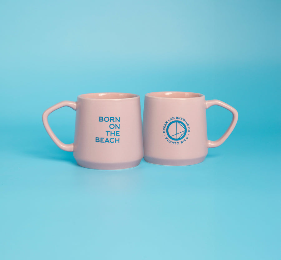 Ceramic Coffee Cup Closed Handle - 12oz