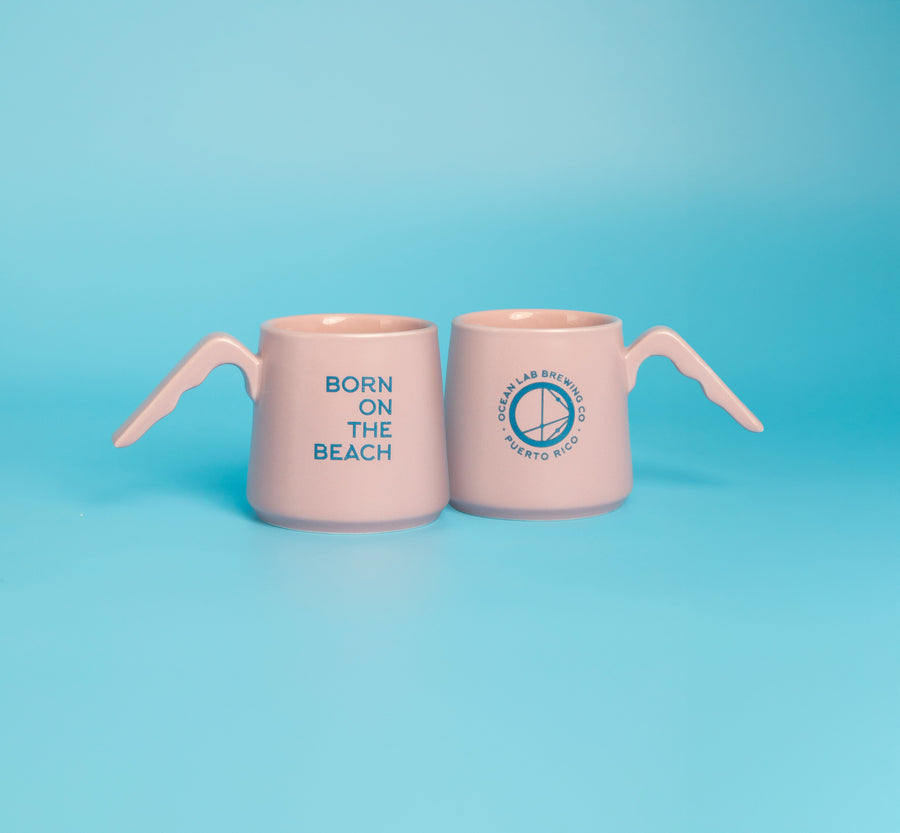 Ceramic Coffee Cup Open Handle - 8oz