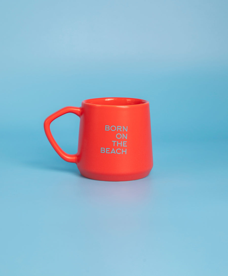 Ceramic Coffee Cup Closed Handle - 12oz