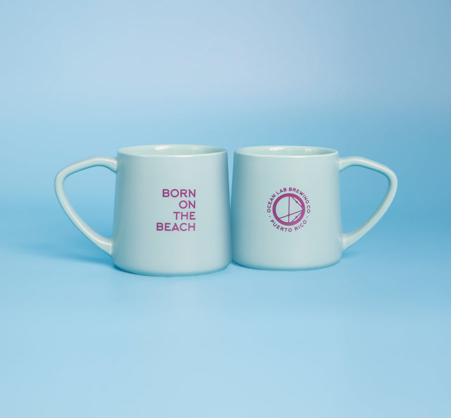 Ceramic Coffee Cup Closed Handle - 15oz