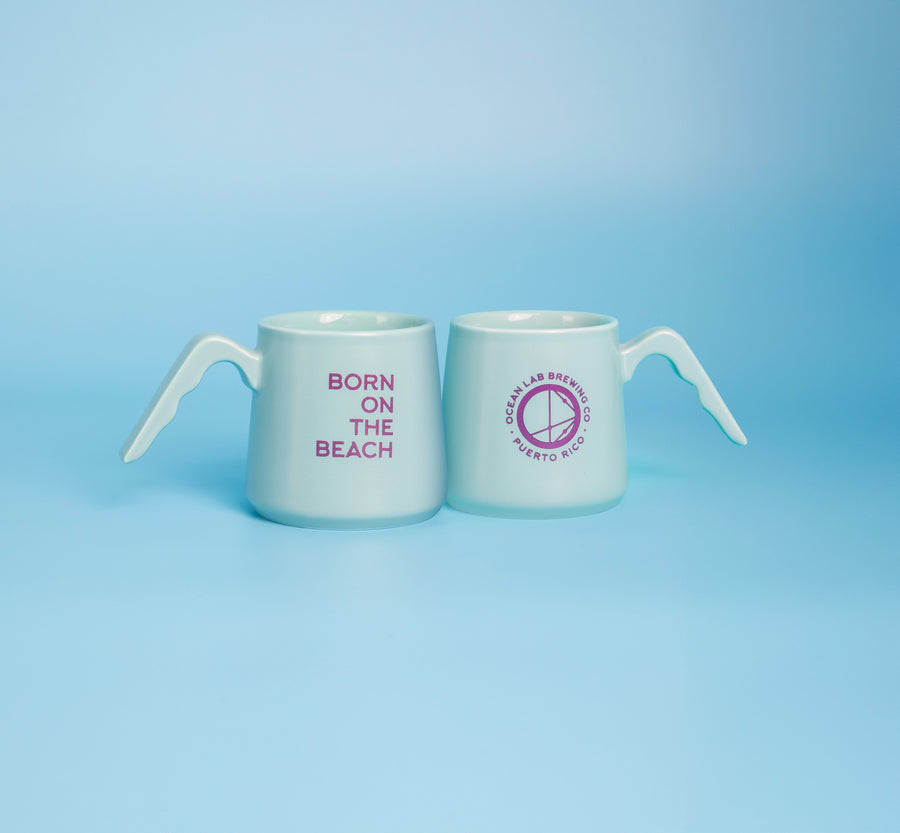 Ceramic Coffee Cup Open Handle - 8oz
