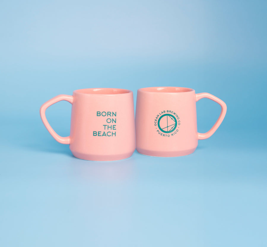 Ceramic Coffee Cup Closed Handle - 12oz