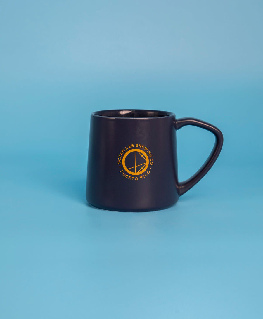 Ceramic Coffee Cup Closed Handle - 15oz