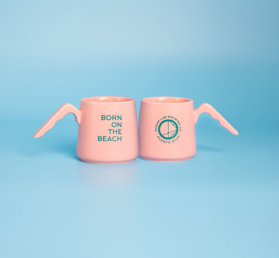 Ceramic Coffee Cup Open Handle - 8oz