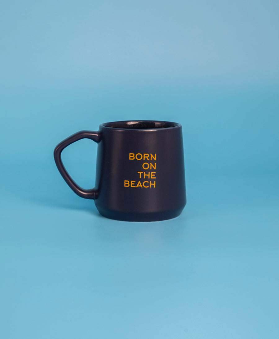 Ceramic Coffee Cup Closed Handle - 12oz