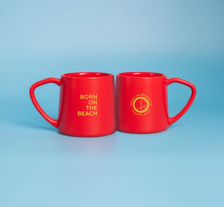 Ceramic Coffee Cup Closed Handle - 15oz