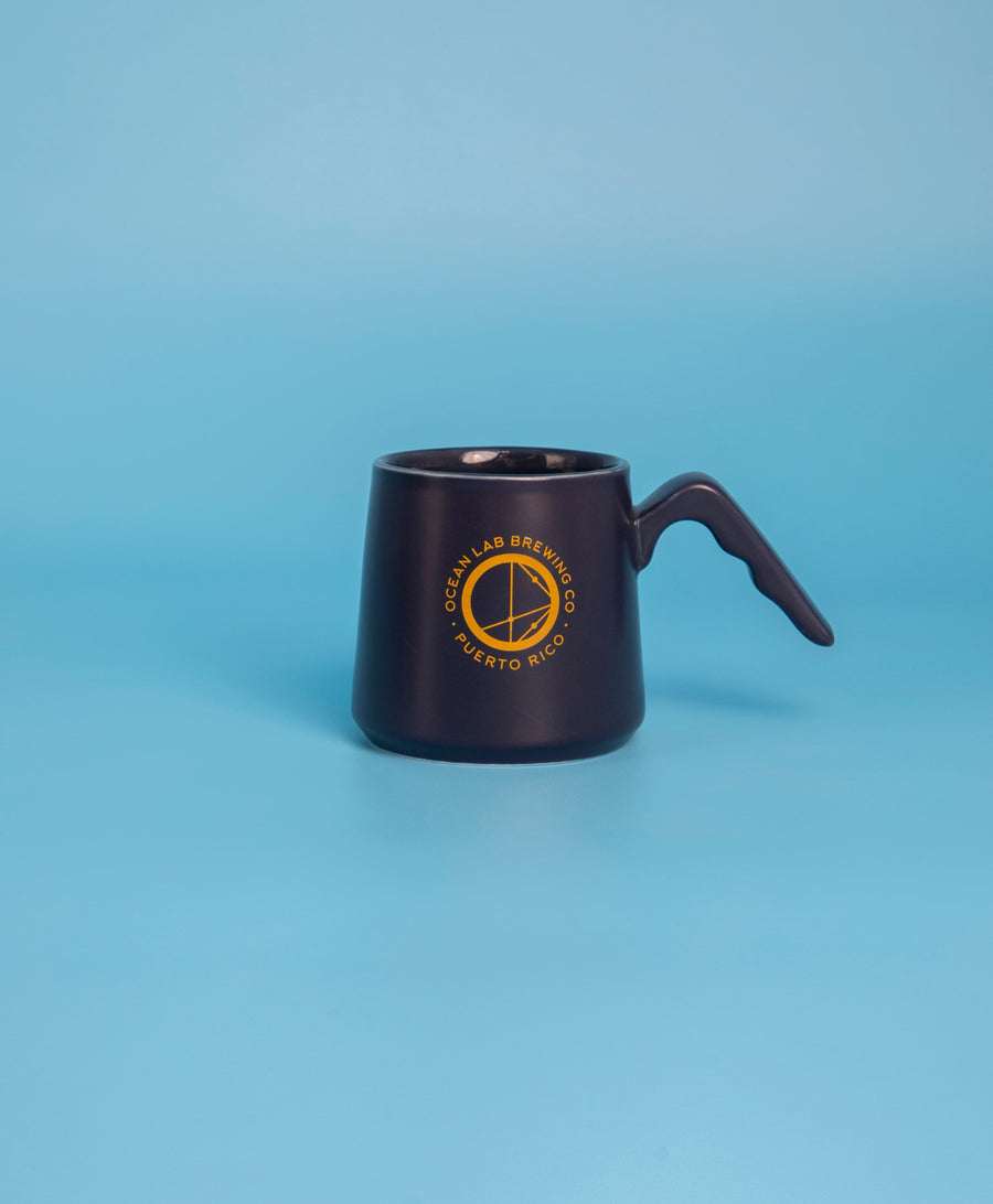 Ceramic Coffee Cup Open Handle - 8oz