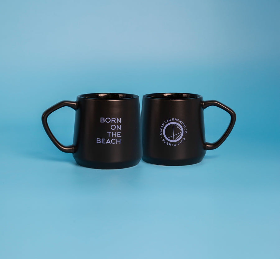 Ceramic Coffee Cup Closed Handle - 12oz