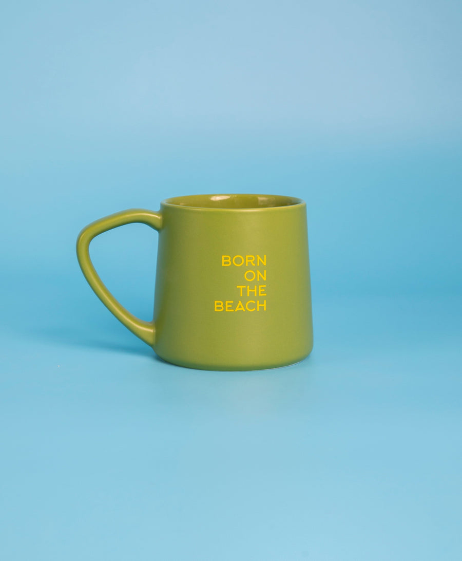 Ceramic Coffee Cup Closed Handle - 15oz