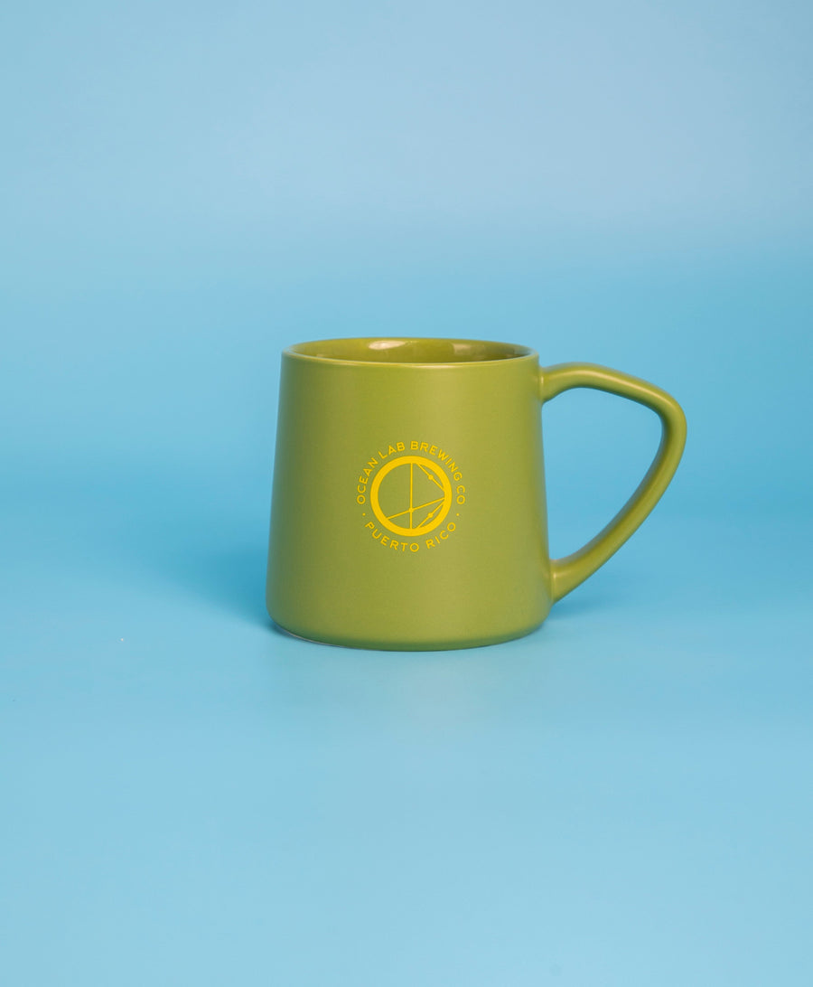 Ceramic Coffee Cup Closed Handle - 15oz