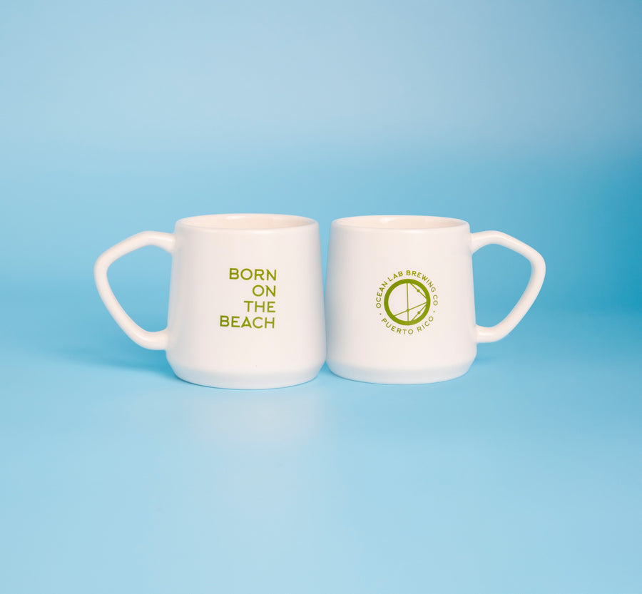 Ceramic Coffee Cup Closed Handle - 12oz