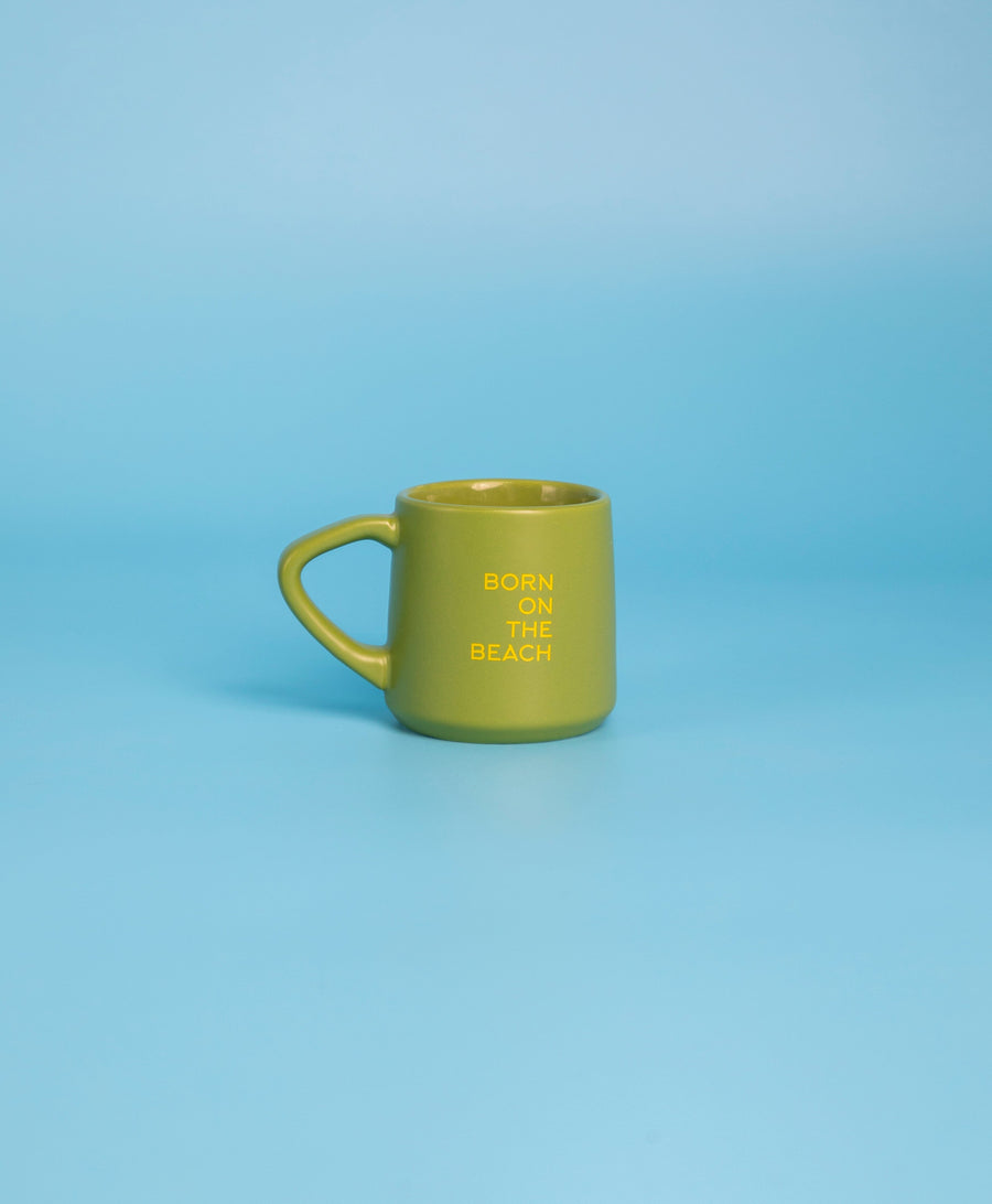 Ceramic Coffee Cup Closed Handle - Espresso