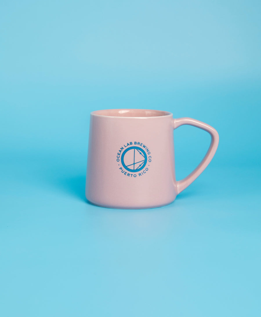 Ceramic Coffee Cup Closed Handle - 15oz