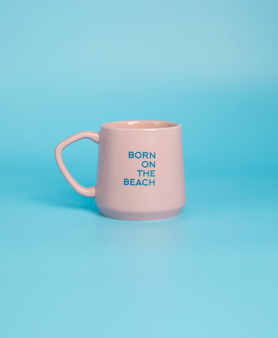 Ceramic Coffee Cup Closed Handle - 12oz