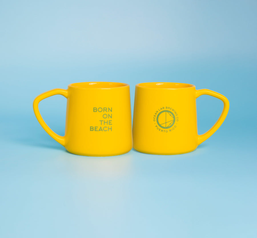 Ceramic Coffee Cup Closed Handle - 15oz