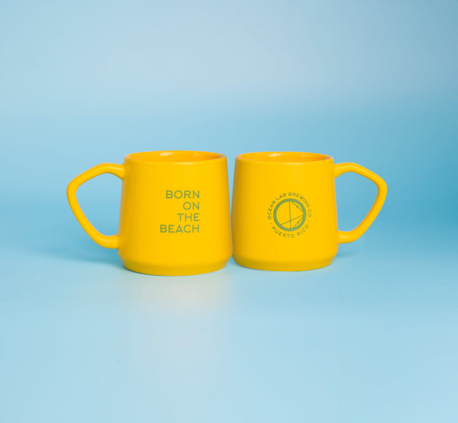 Ceramic Coffee Cup Closed Handle - 12oz