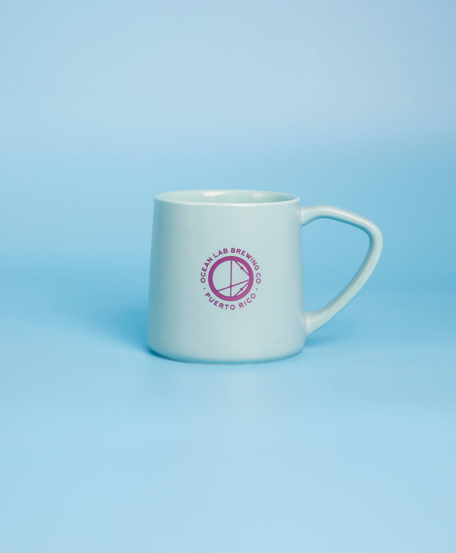 Ceramic Coffee Cup Closed Handle - 15oz