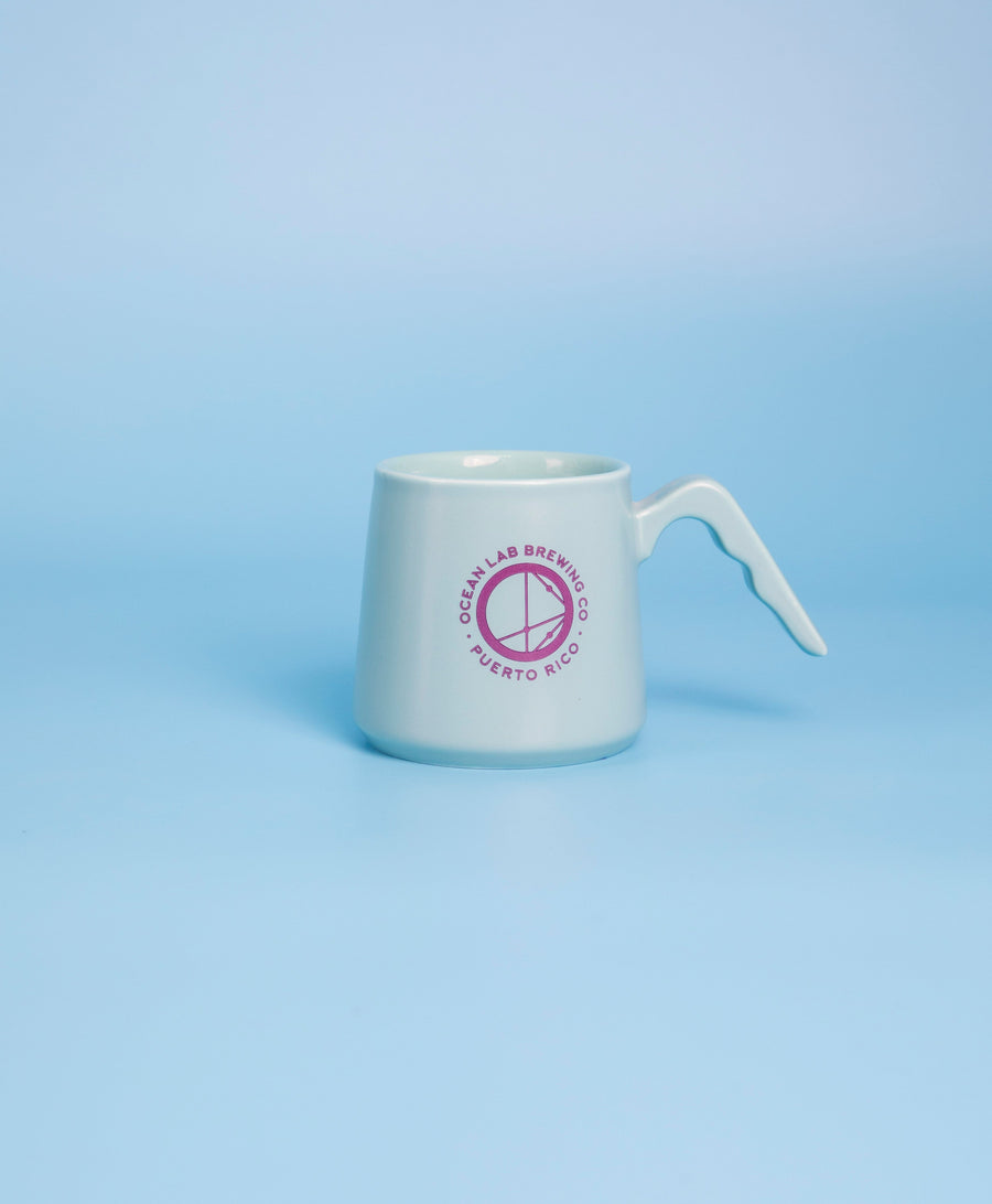 Ceramic Coffee Cup Open Handle - 8oz