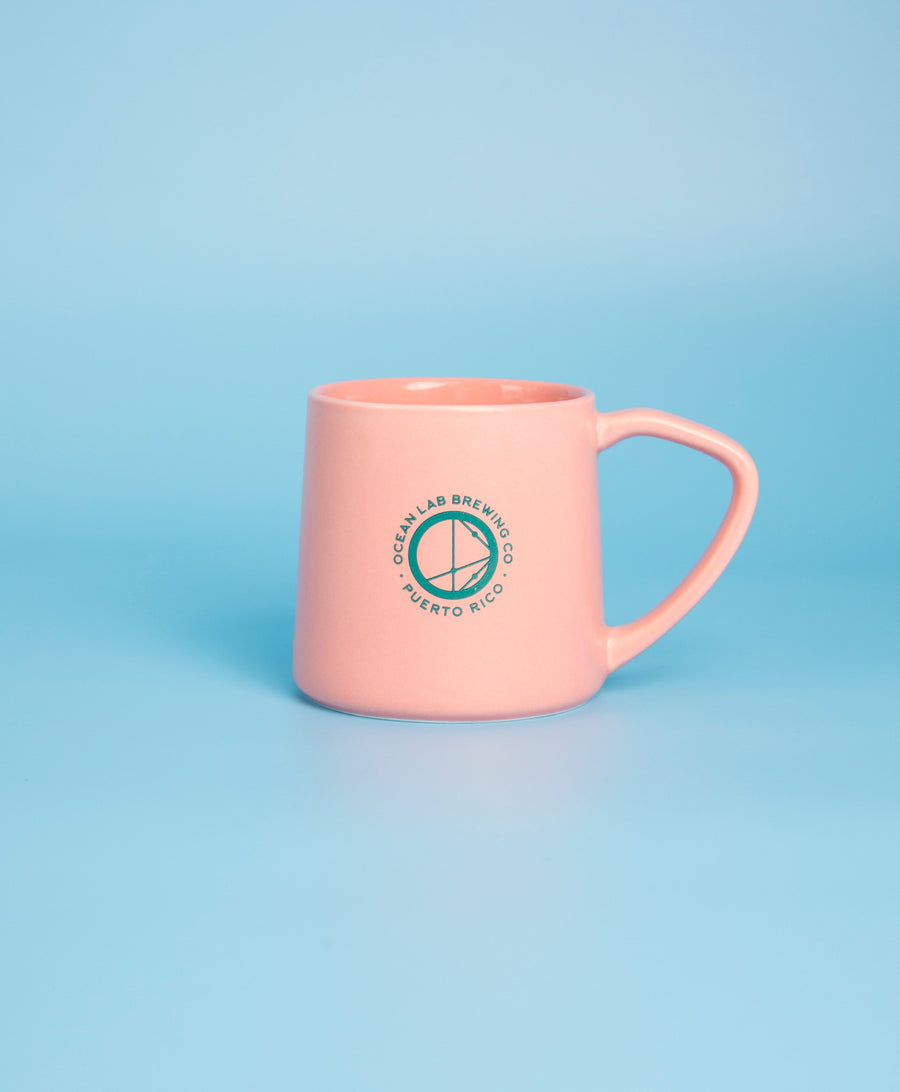 Ceramic Coffee Cup Closed Handle - 15oz