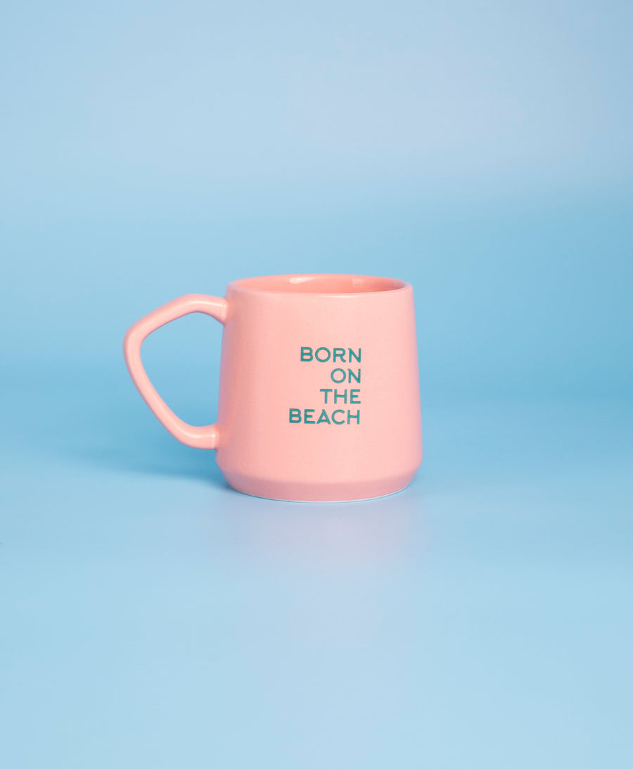 Ceramic Coffee Cup Closed Handle - 12oz