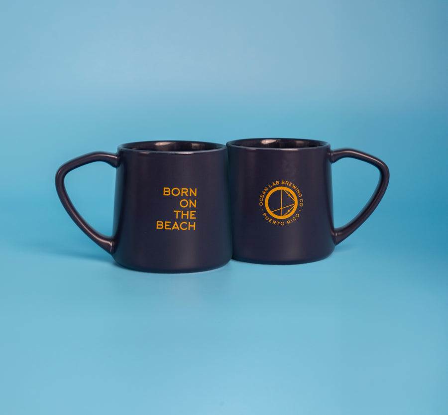 Ceramic Coffee Cup Closed Handle - 15oz