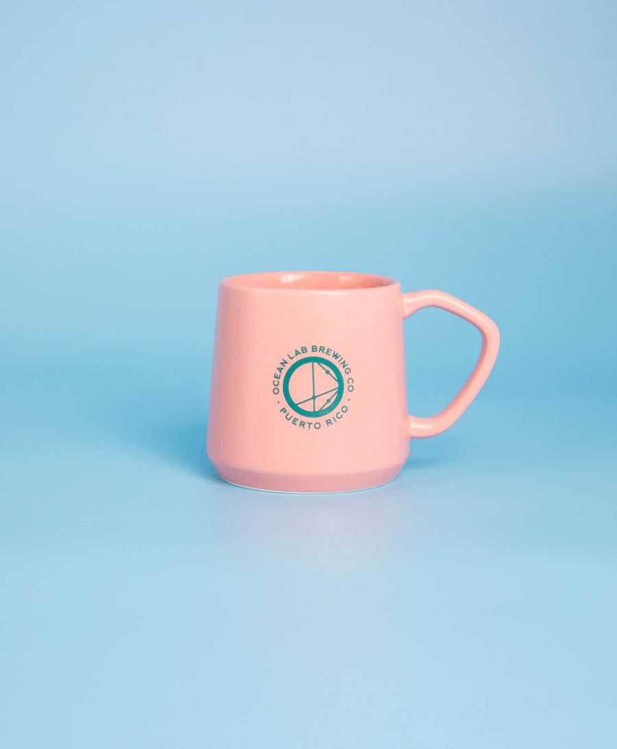 Ceramic Coffee Cup Closed Handle - 12oz