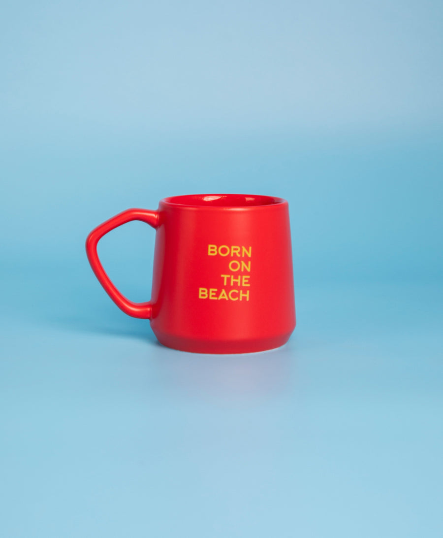 Ceramic Coffee Cup Closed Handle - 12oz