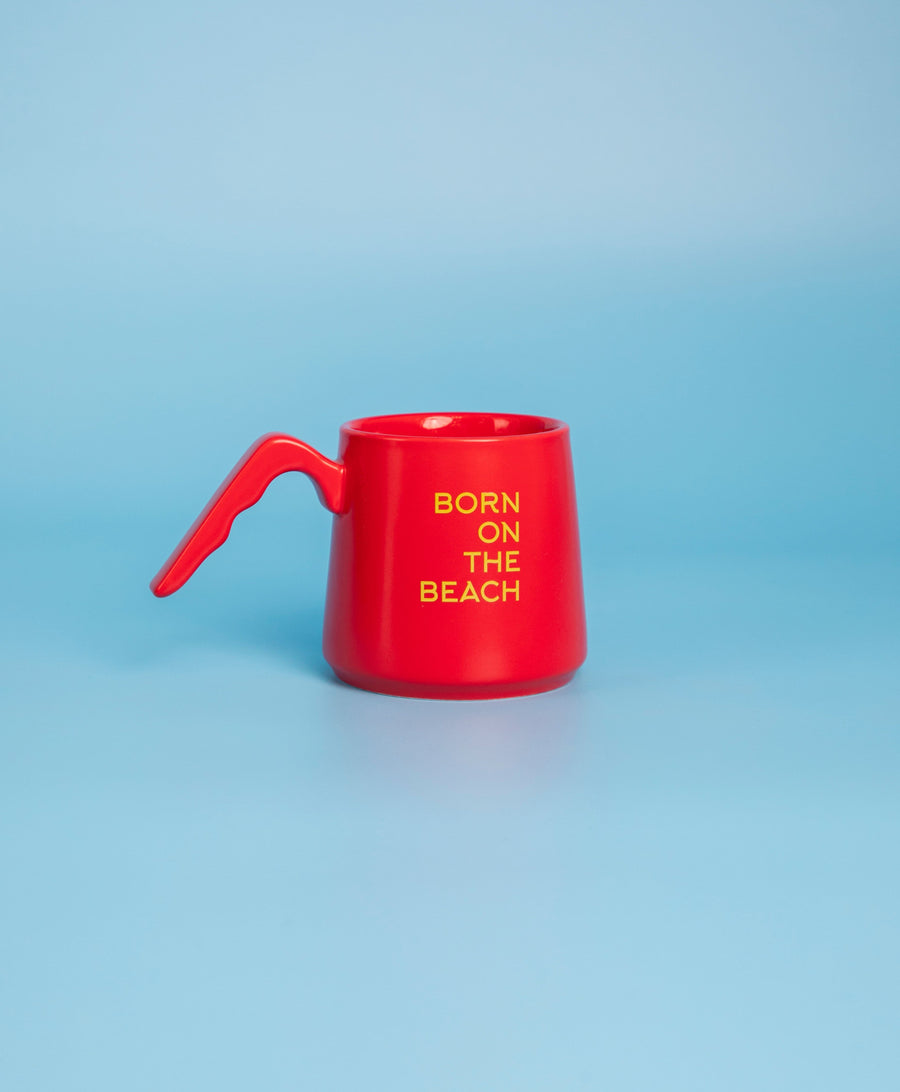 Ceramic Coffee Cup Open Handle - 8oz