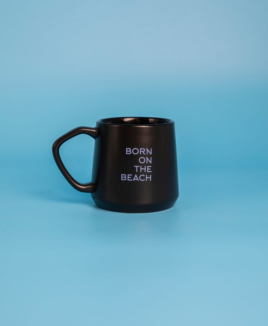 Ceramic Coffee Cup Closed Handle - 12oz