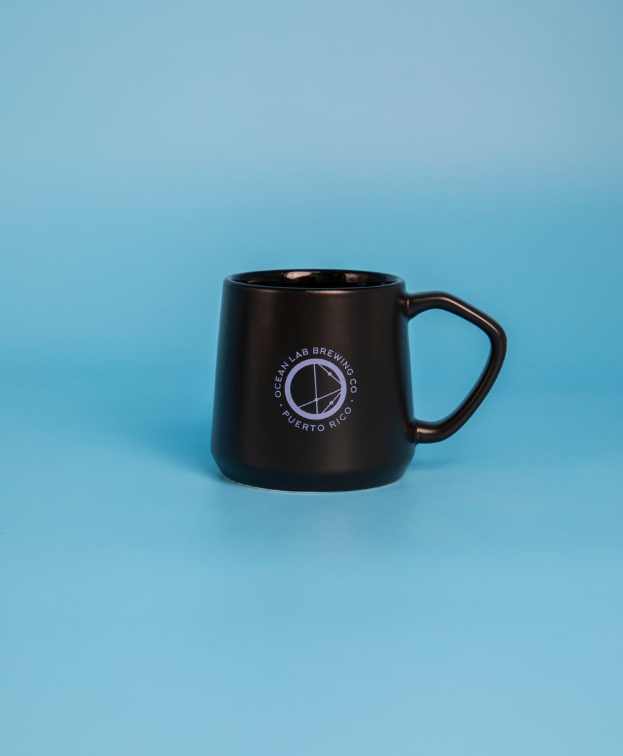 Ceramic Coffee Cup Closed Handle - 12oz