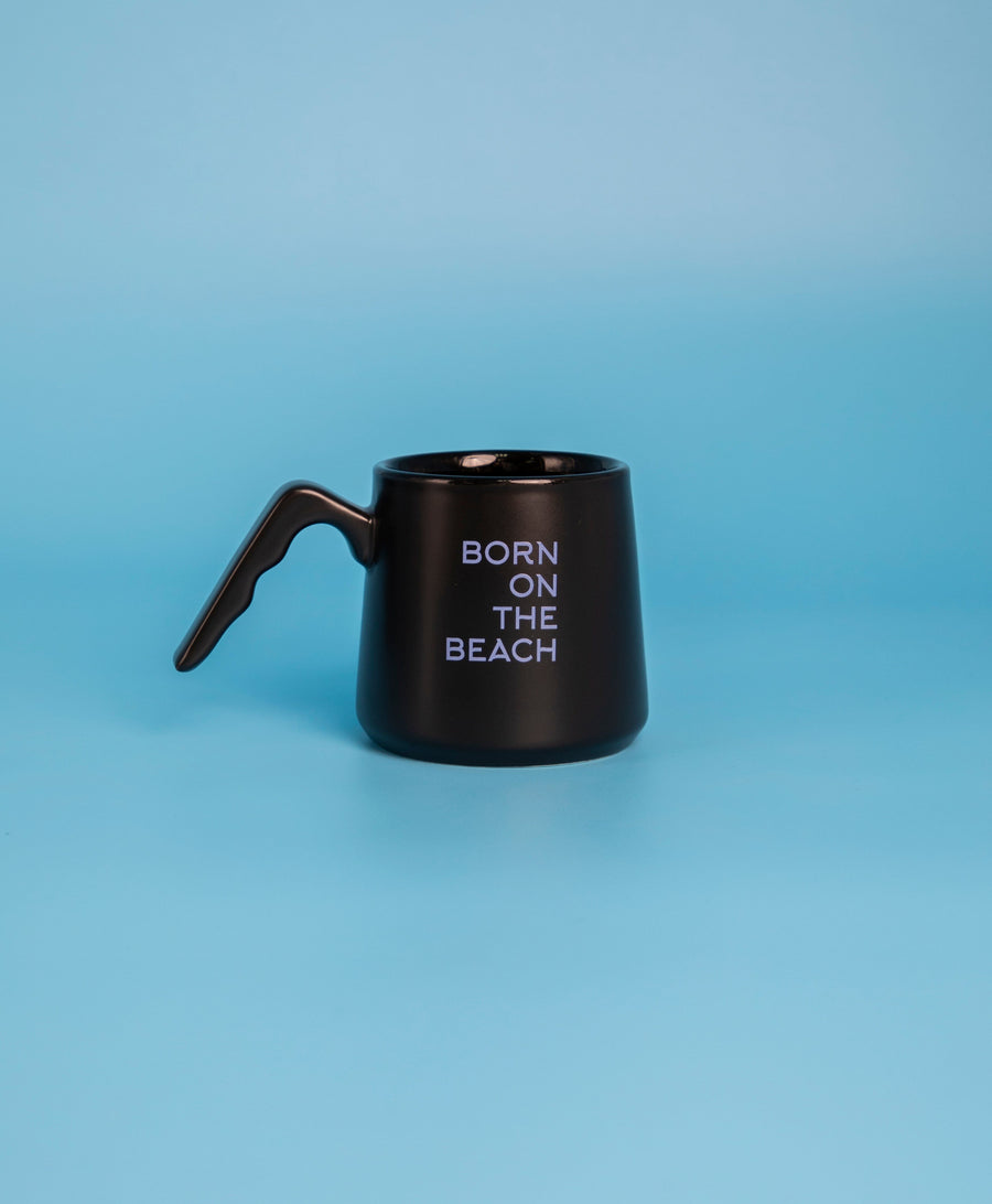 Ceramic Coffee Cup Open Handle - 8oz