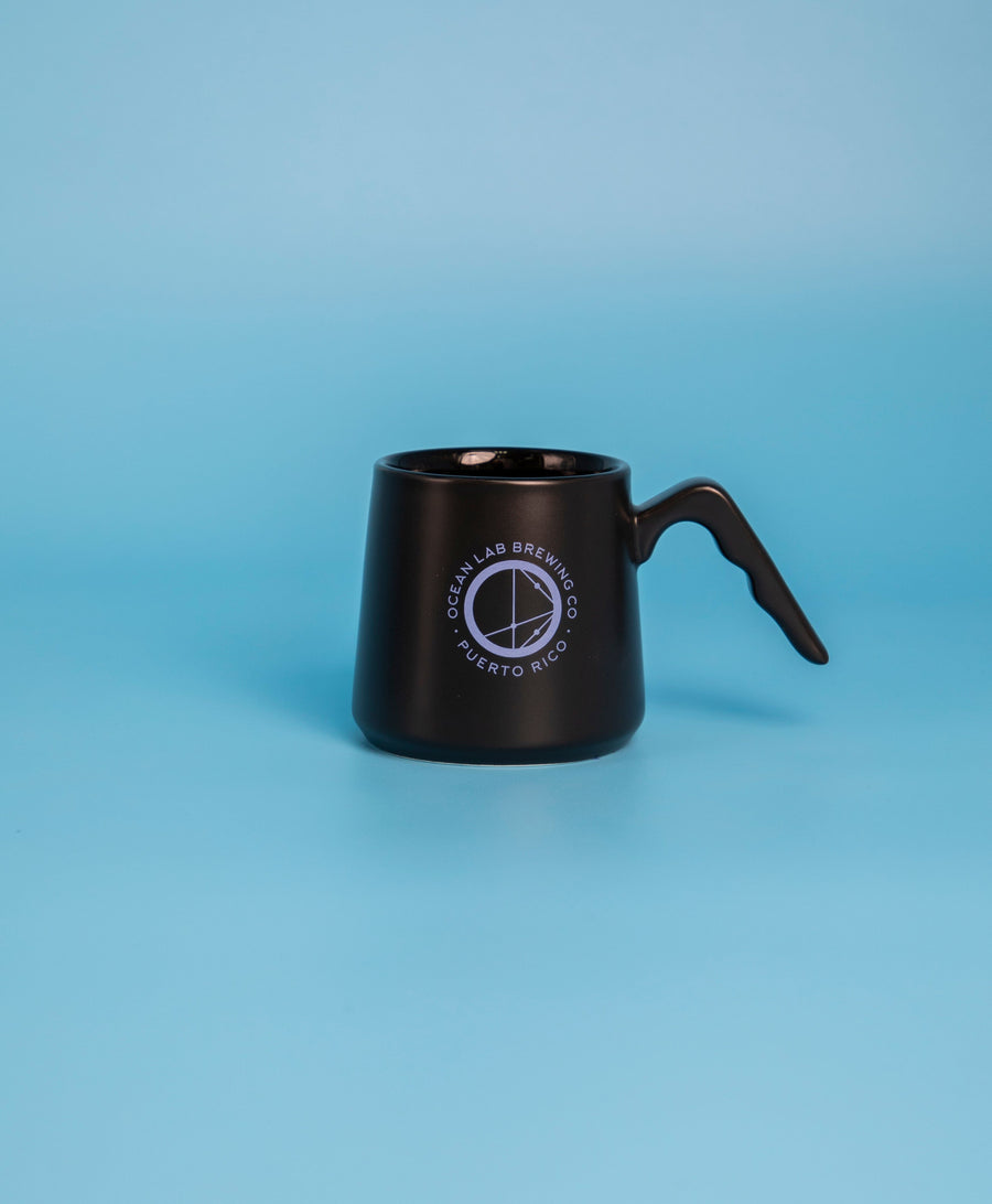 Ceramic Coffee Cup Open Handle - 8oz