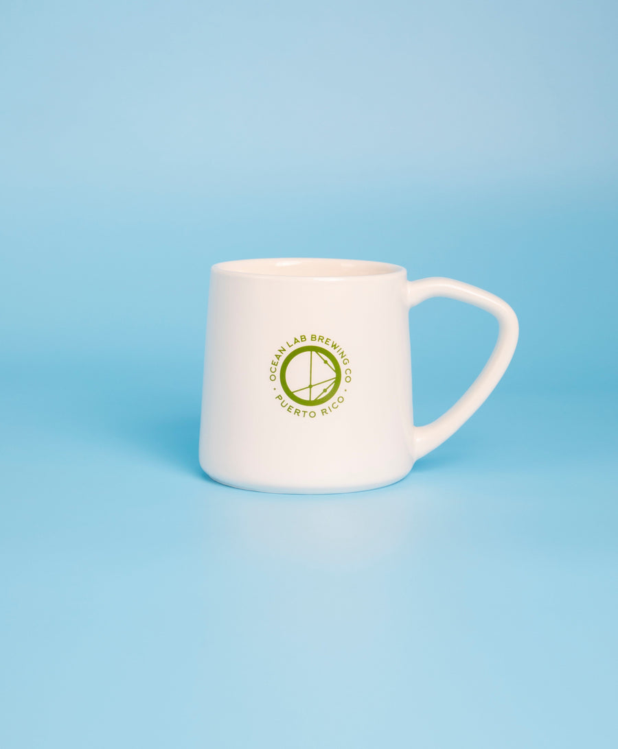 Ceramic Coffee Cup Closed Handle - 15oz
